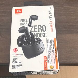 JBL Tune Flex Earbuds - Black